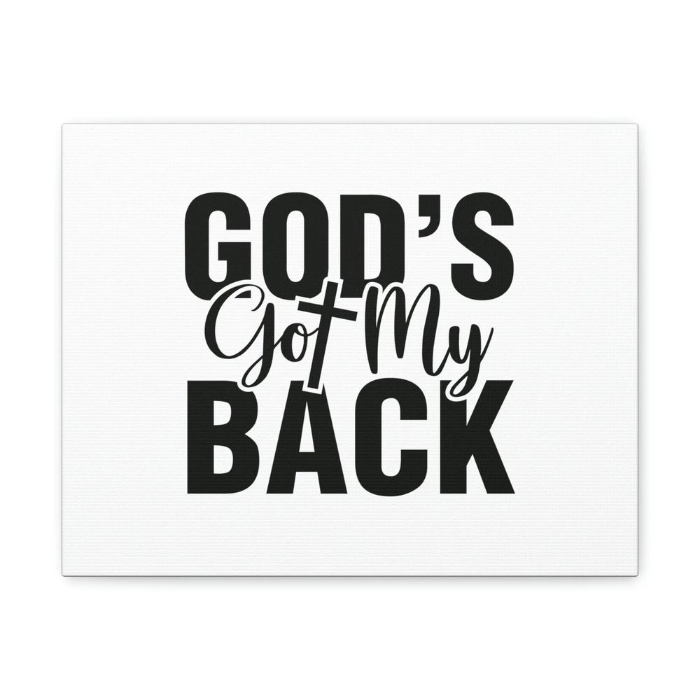 Scripture Walls Jeremiah 29:11 God's Got My Back Christian Wall Art Bible Verse